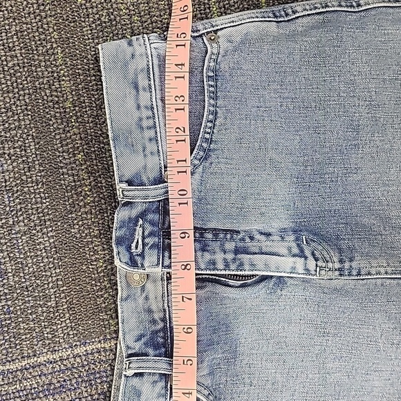 Y2K Blue Jean Pencil Skirt Tommy Hilfiger-Size Med.(vintage Check measurements) - Picture 8 of 13